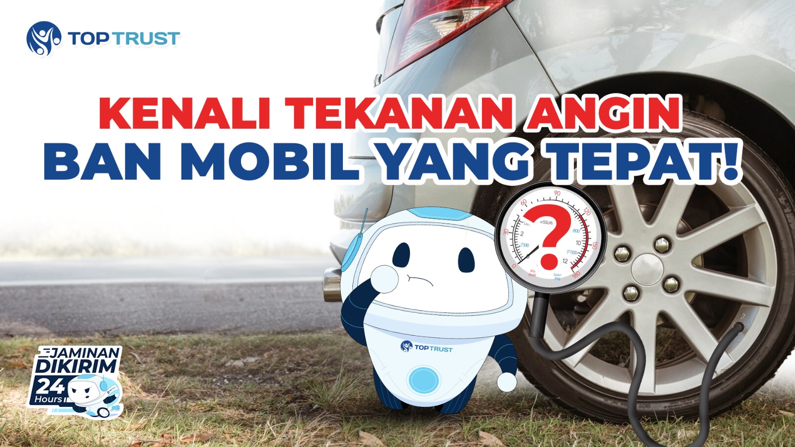 Tekanan angin ban mobil