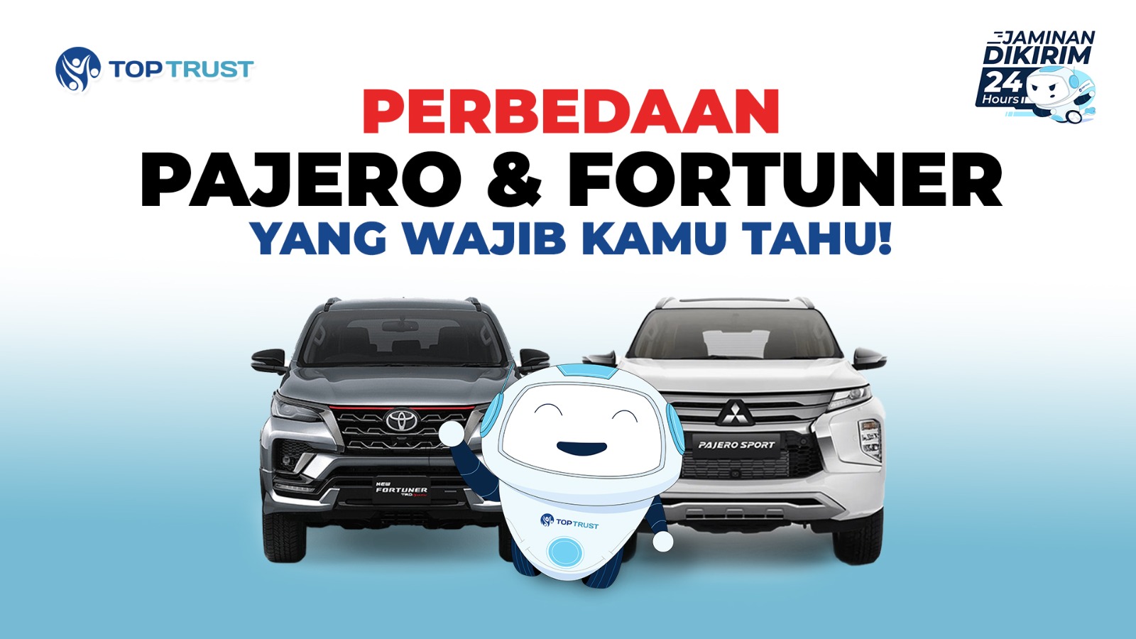 Perbedaan Pajero dan Fortuner
