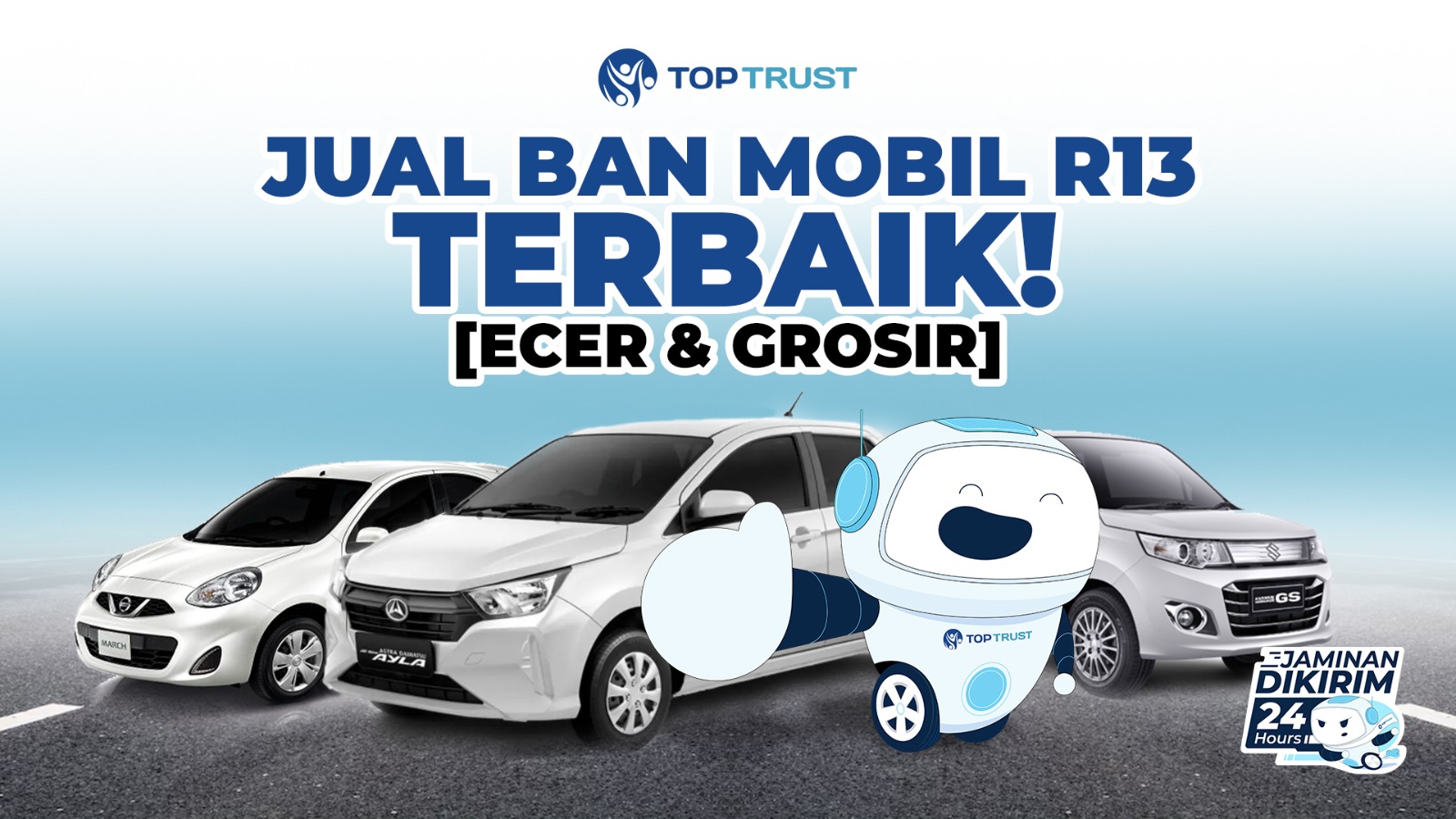 Jual ban mobil r13