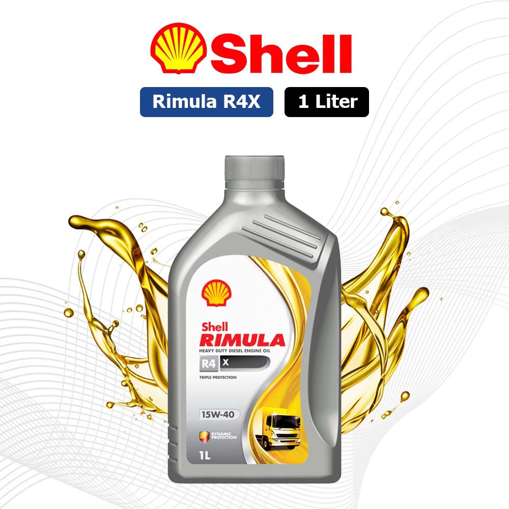 Oli Truk Shell Rimula R4X 1 Liter Terbaru & Termurah