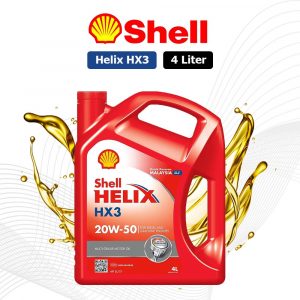 Oli Mobil Shell Helix HX3 4 Liter