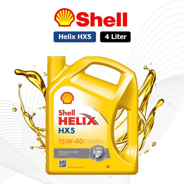 Oli Mobil Shell Helix HX5 4 Liter