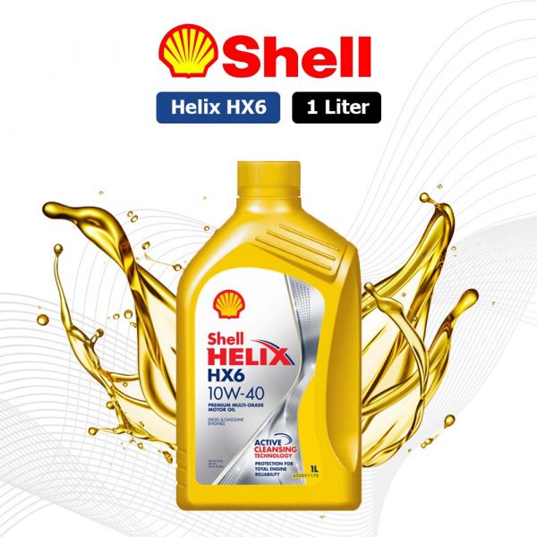 Oli Mobil Shell Helix HX6 1 Liter Terbaru & Termurah Top Trust