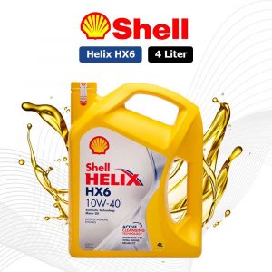 Oli Mobil Shell Helix HX6 4 Liter