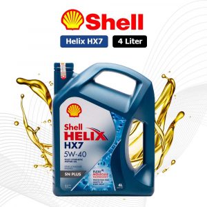 Oli Mobil Shell Helix HX7 4 Liter
