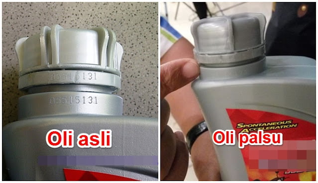 Nomor produksi oli